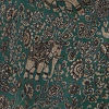 Teal Green Bagh Print Short Kurta